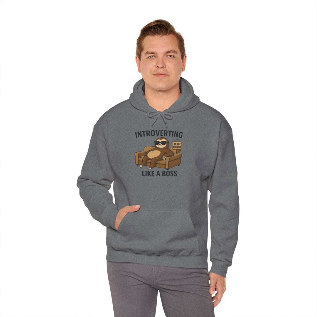 Introvert Hoodie for Men and Women - Bold Comfort - Gutsy Garb
