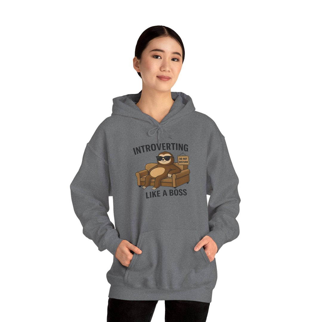 Introvert Hoodie for Men and Women - Bold Comfort - Gutsy Garb