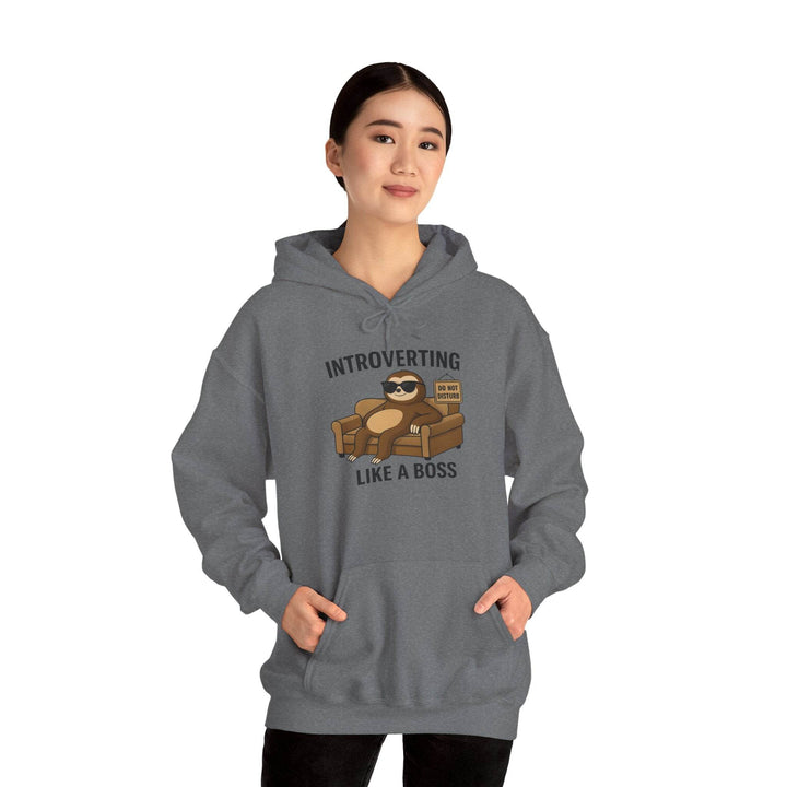 Introvert Hoodie for Men and Women - Bold Comfort - Gutsy Garb