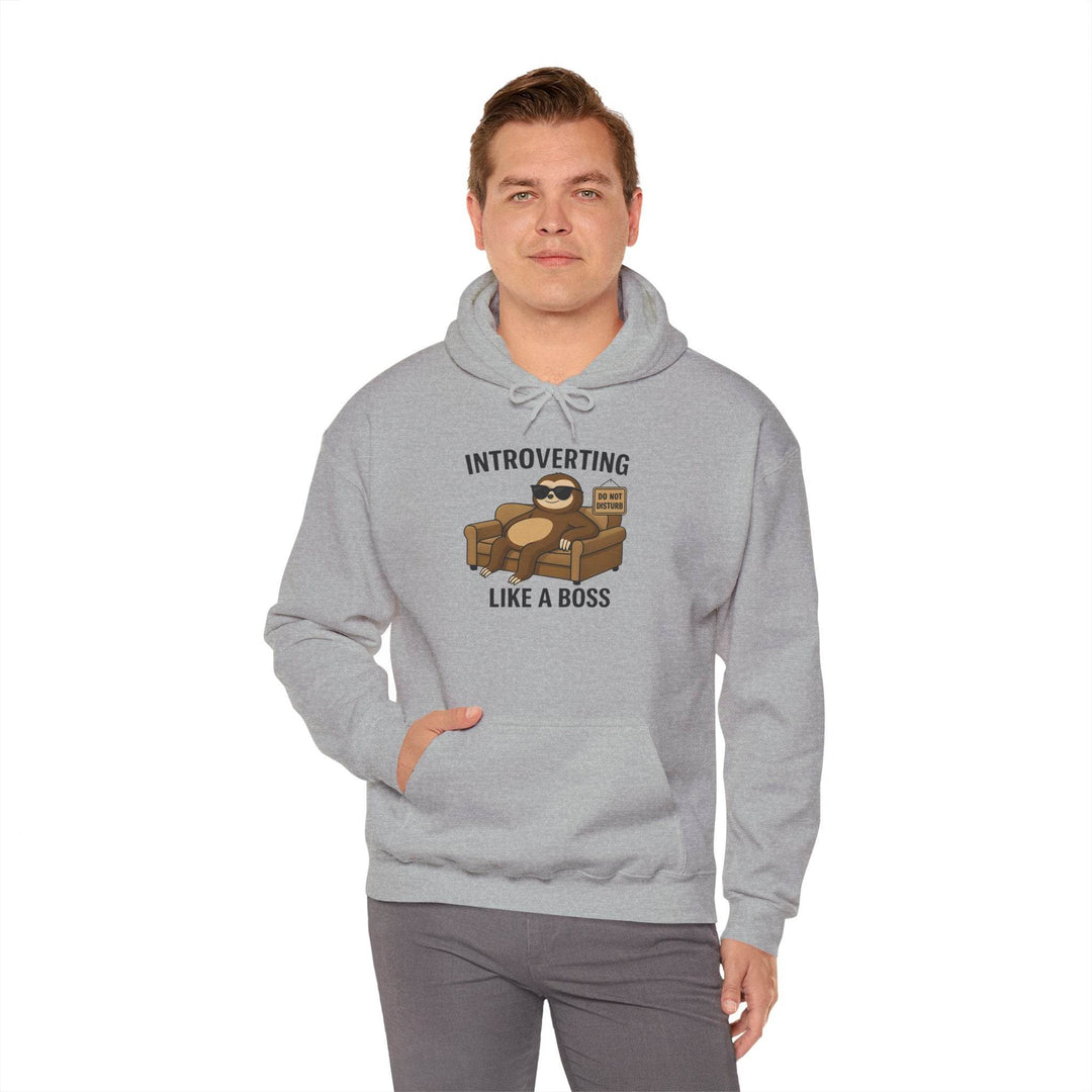 Introvert Hoodie for Men and Women - Bold Comfort - Gutsy Garb