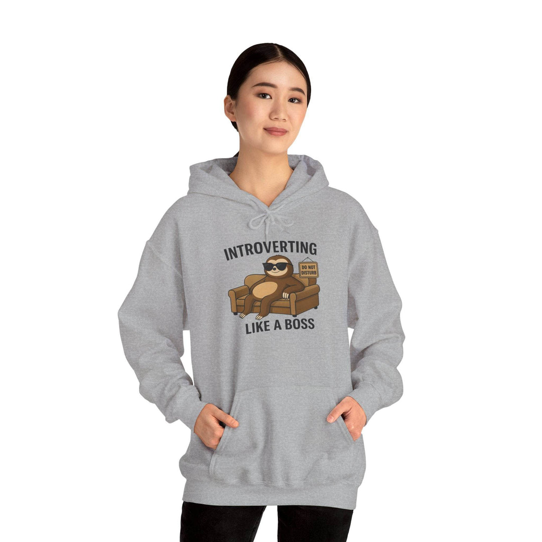Introvert Hoodie for Men and Women - Bold Comfort - Gutsy Garb