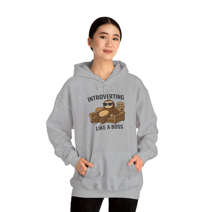 Introvert Hoodie for Men and Women - Bold Comfort - Gutsy Garb