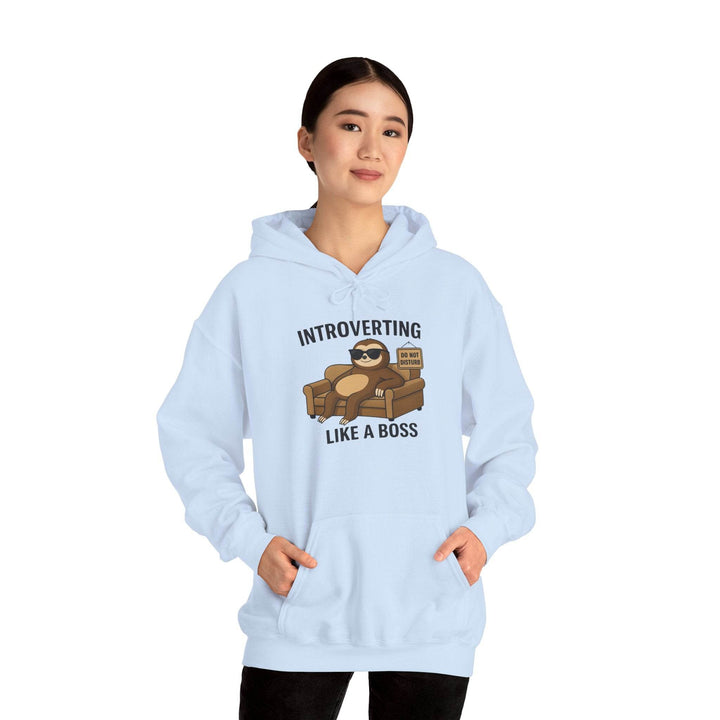 Introvert Hoodie for Men and Women - Bold Comfort - Gutsy Garb
