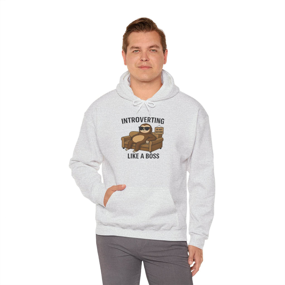 Introvert Hoodie for Men and Women - Bold Comfort - Gutsy Garb