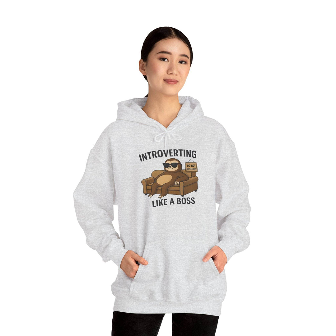 Introvert Hoodie for Men and Women - Bold Comfort - Gutsy Garb