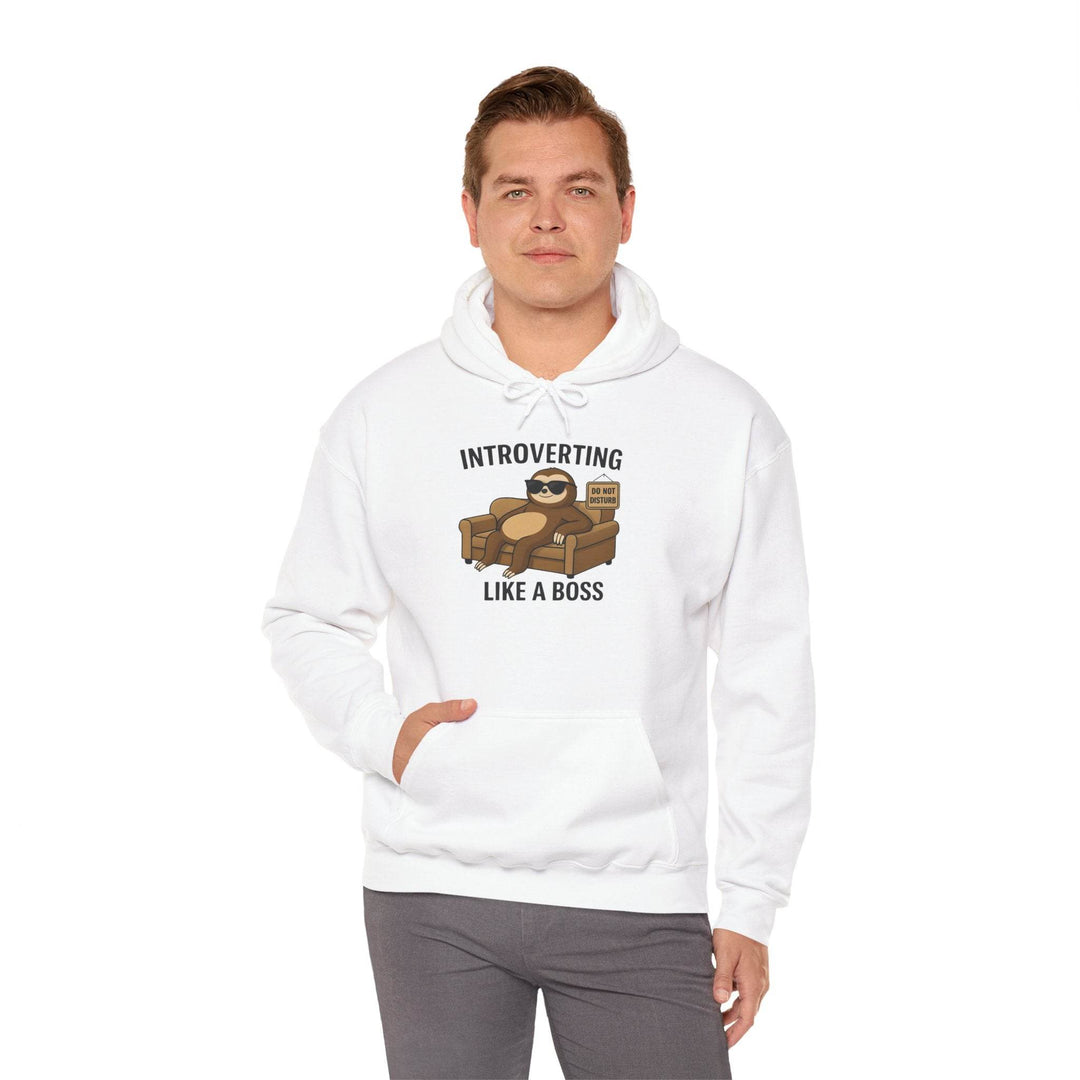 Introvert Hoodie for Men and Women - Bold Comfort - Gutsy Garb