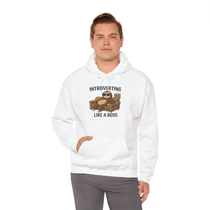 Introvert Hoodie for Men and Women - Bold Comfort - Gutsy Garb
