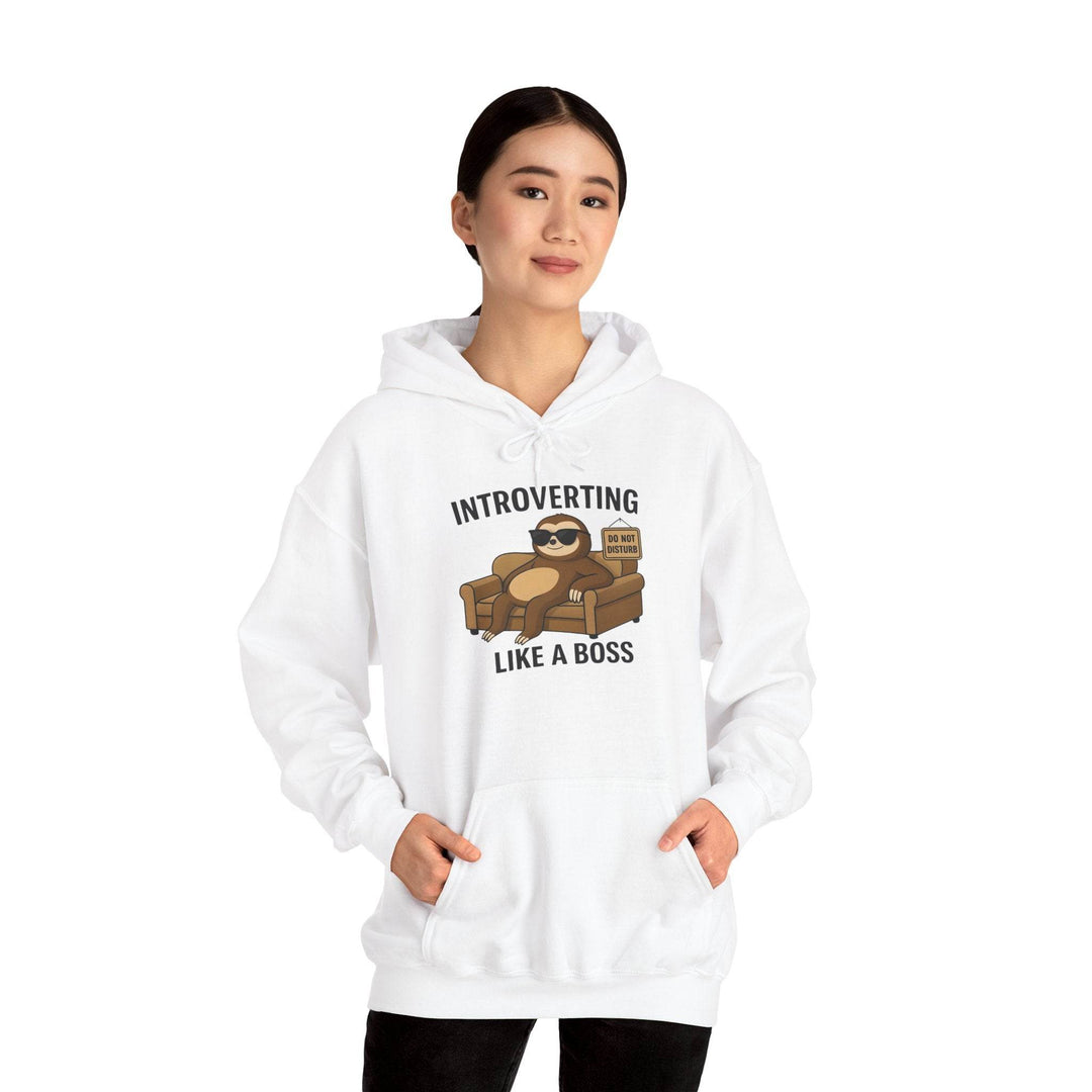 Introvert Hoodie for Men and Women - Bold Comfort - Gutsy Garb