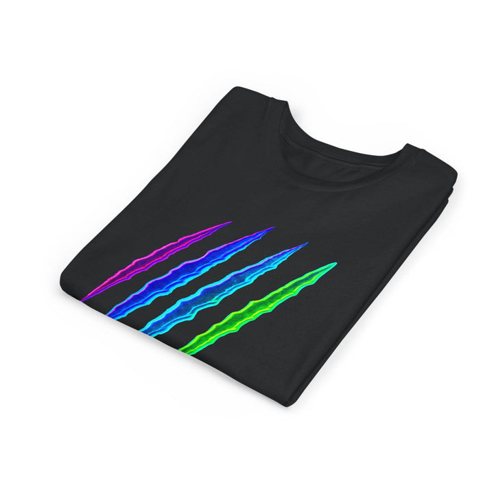 Kids Claw Mark T-Shirt - Bold Neon Design - Gutsy Garb