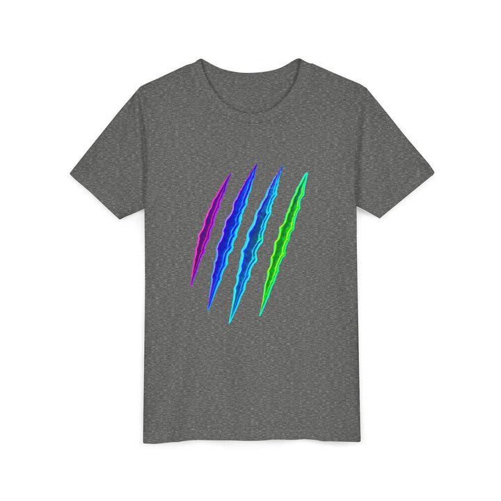 Kids Claw Mark T-Shirt - Bold Neon Design - Gutsy Garb