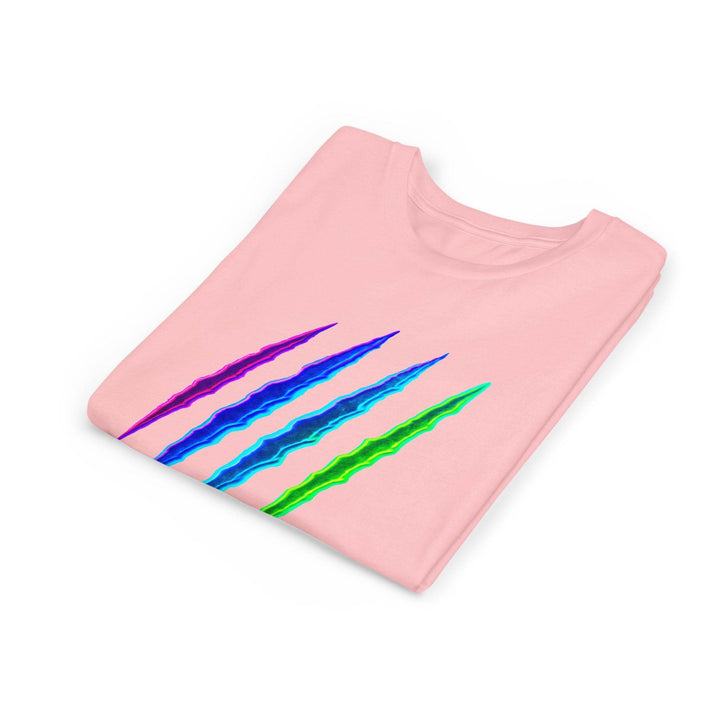 Kids Claw Mark T-Shirt - Bold Neon Design - Gutsy Garb
