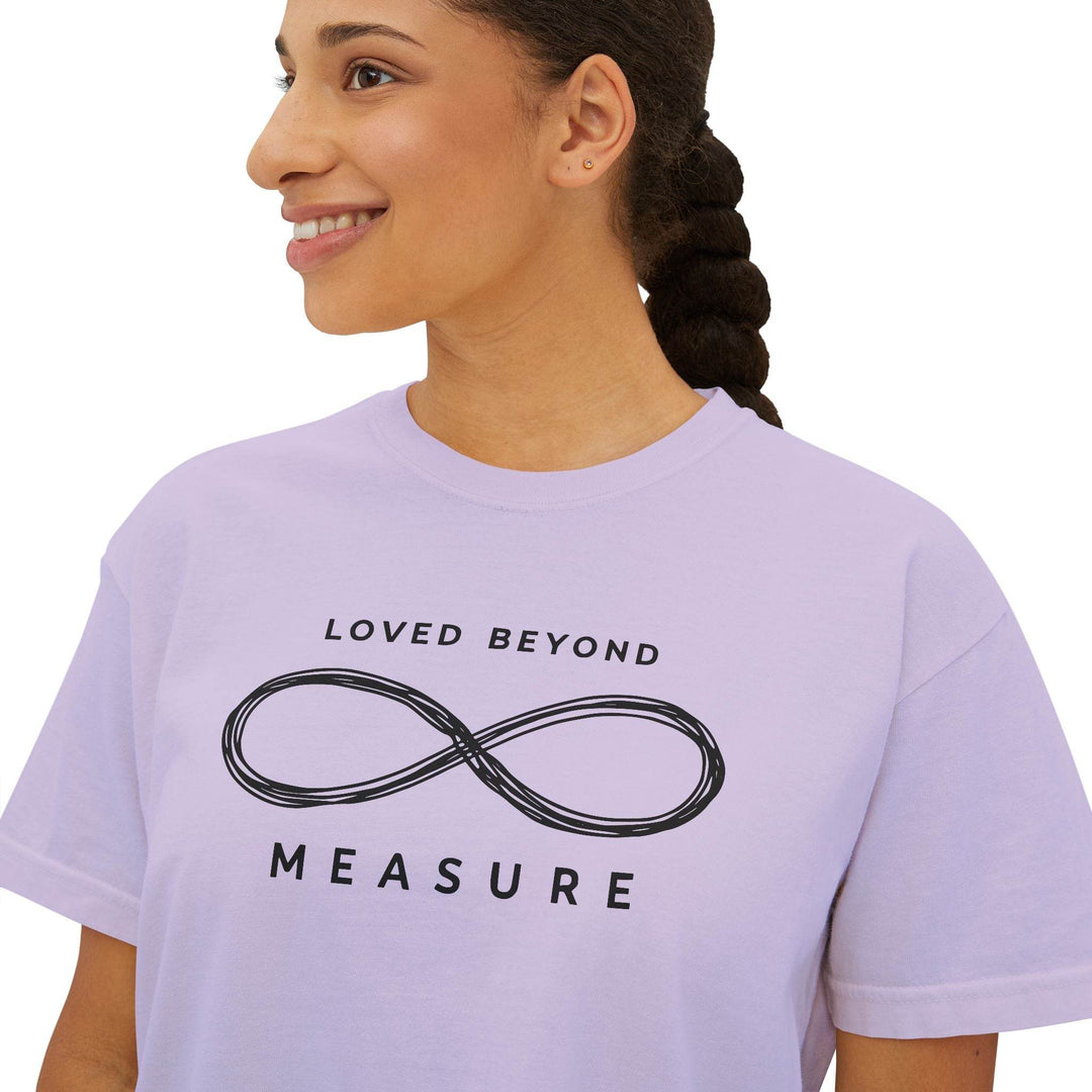 Loved Beyond Measure Women's Boxy Tee - Gutsy Garb