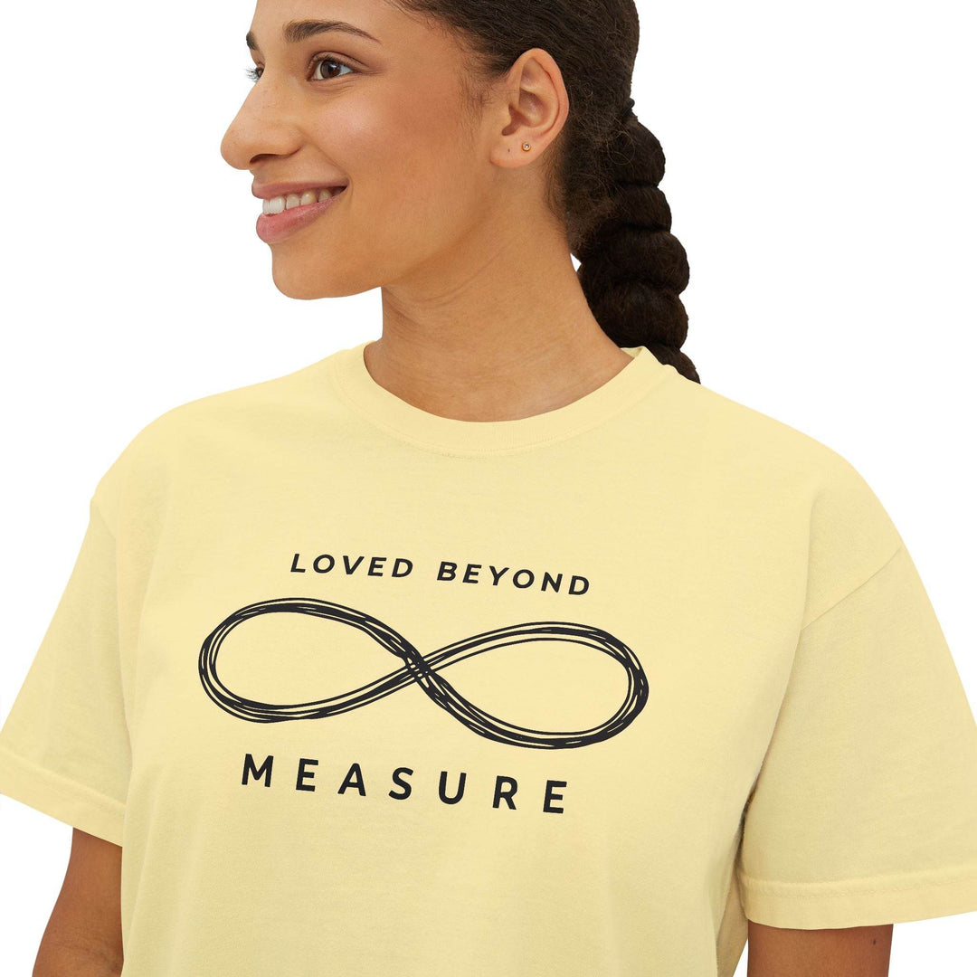 Loved Beyond Measure Women's Boxy Tee - Gutsy Garb