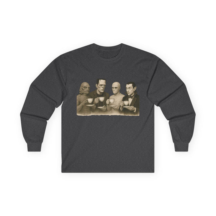 Monster Tea Party Graphic Shirt Long-Sleeve Tee - Gutsy Garb