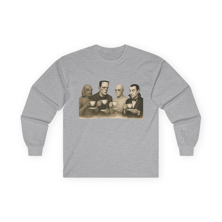 Monster Tea Party Graphic Shirt Long-Sleeve Tee - Gutsy Garb