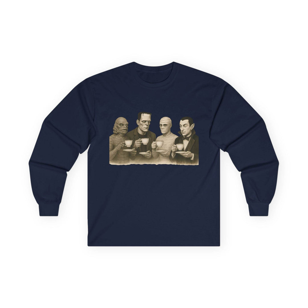 Monster Tea Party Graphic Shirt Long-Sleeve Tee - Gutsy Garb