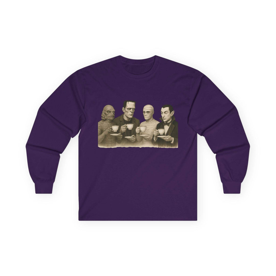 Monster Tea Party Graphic Shirt Long-Sleeve Tee - Gutsy Garb
