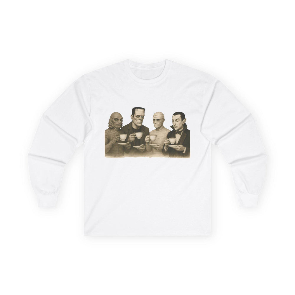 Monster Tea Party Graphic Shirt Long-Sleeve Tee - Gutsy Garb