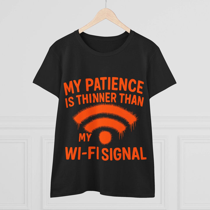 Patience Wi-Fi Signal Tee - Bold Graphic T-Shirt - Gutsy Garb
