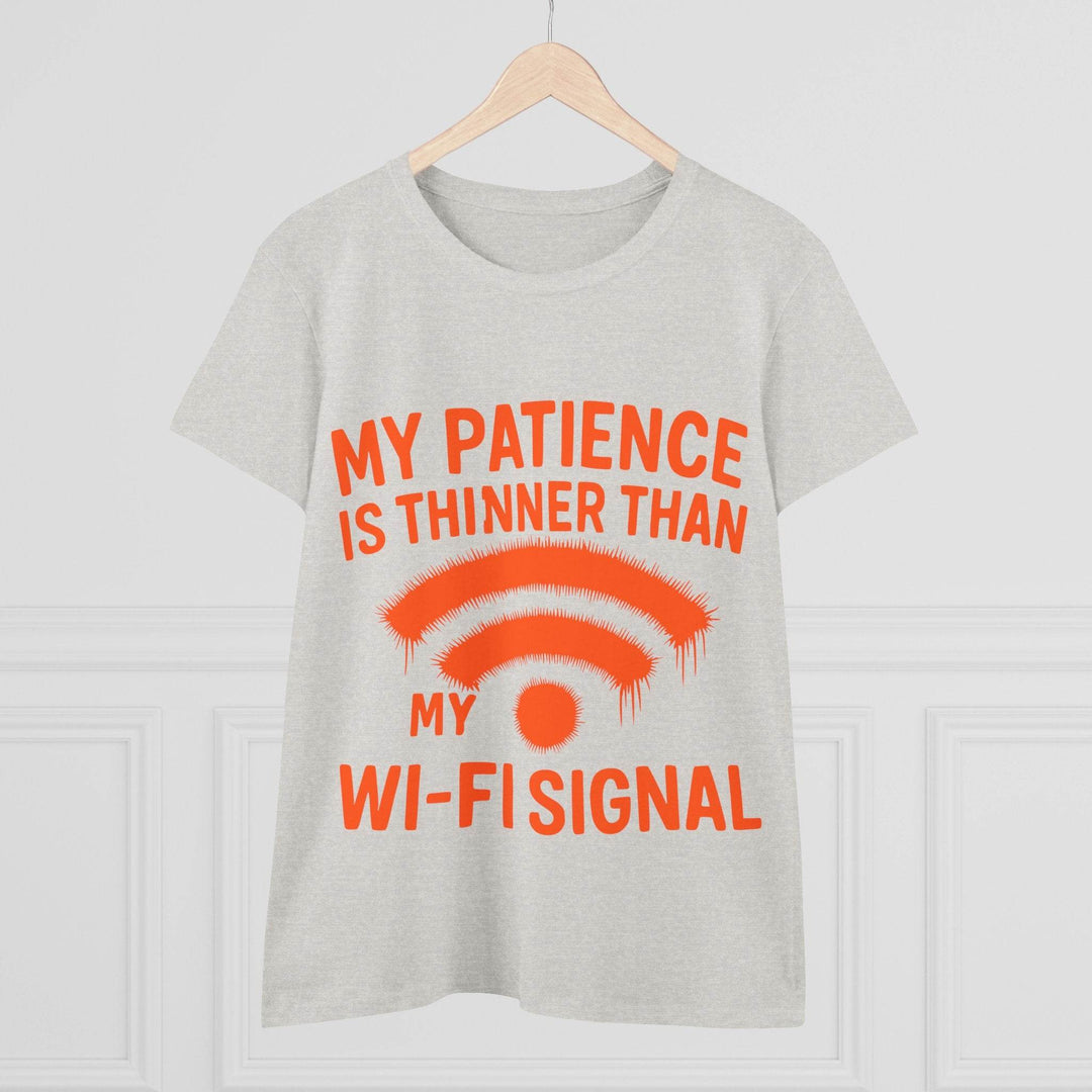 Patience Wi-Fi Signal Tee - Bold Graphic T-Shirt - Gutsy Garb