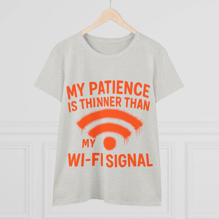 Patience Wi-Fi Signal Tee - Bold Graphic T-Shirt - Gutsy Garb