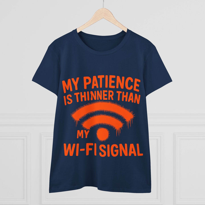 Patience Wi-Fi Signal Tee - Bold Graphic T-Shirt - Gutsy Garb