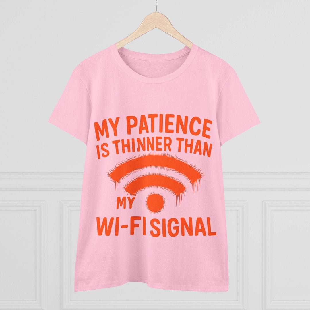 Patience Wi-Fi Signal Tee - Bold Graphic T-Shirt - Gutsy Garb