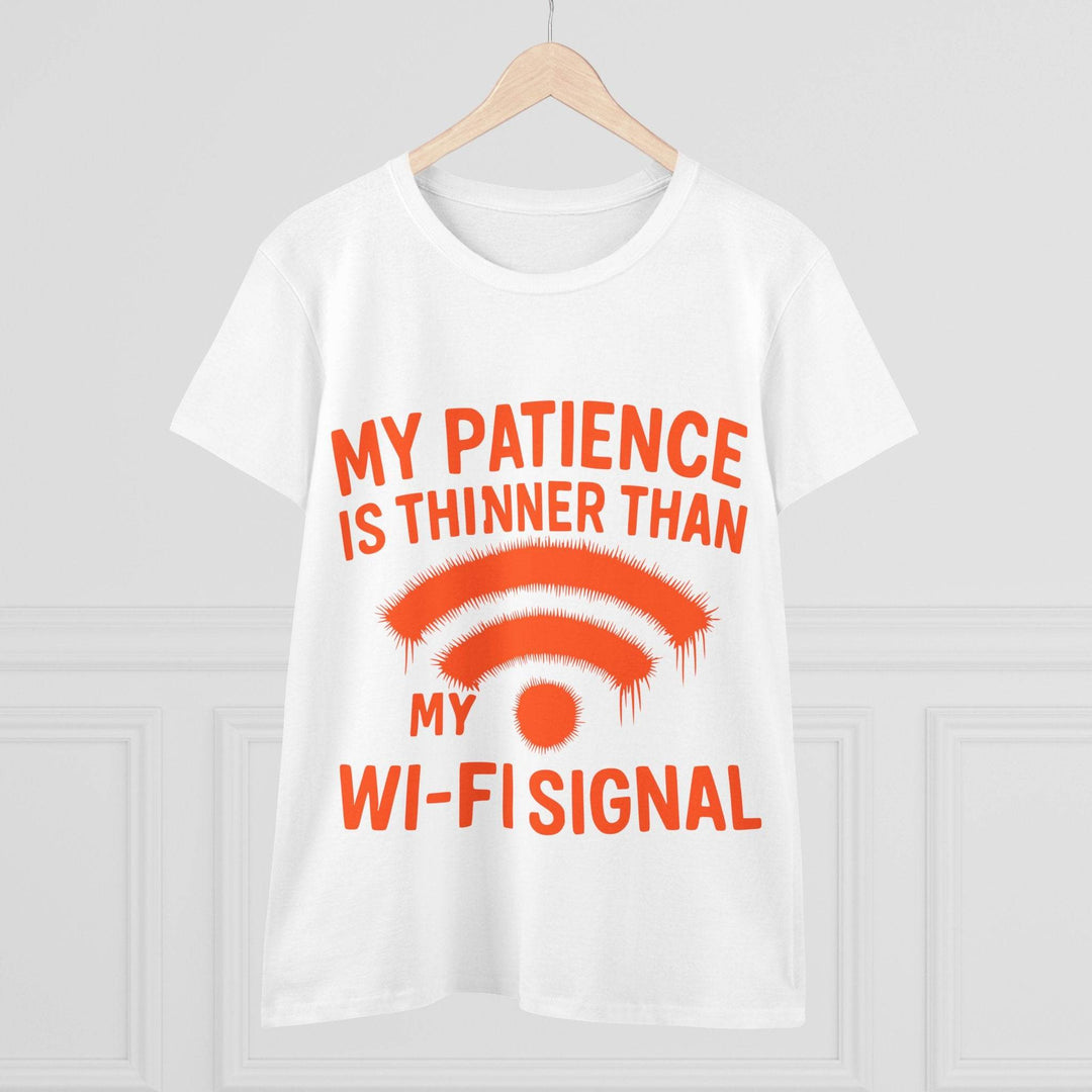 Patience Wi-Fi Signal Tee - Bold Graphic T-Shirt - Gutsy Garb
