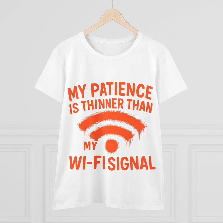 Patience Wi-Fi Signal Tee - Bold Graphic T-Shirt - Gutsy Garb