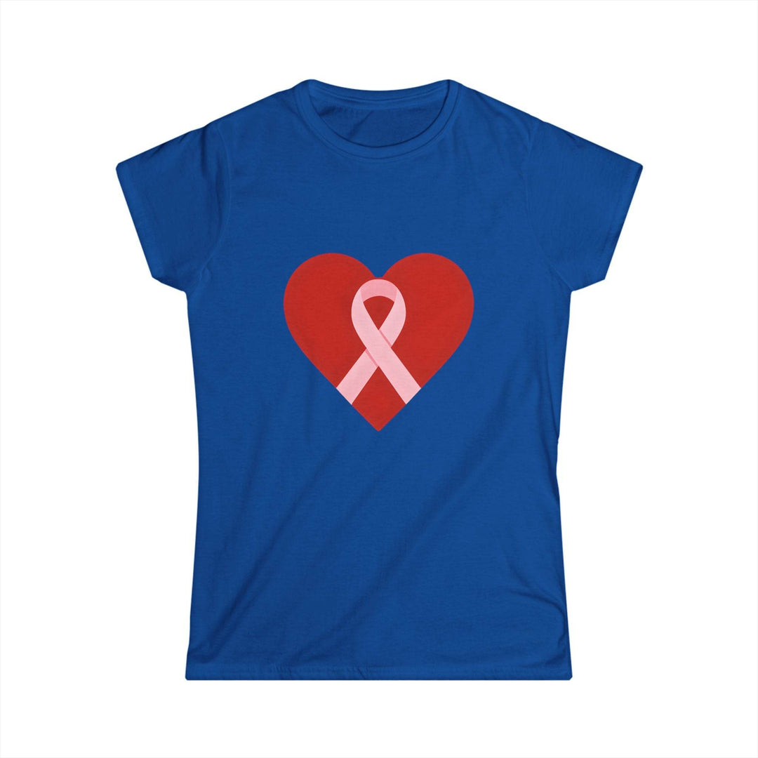 Pink Ribbon Heart Tee for Survivors T-Shirt - Gutsy Garb
