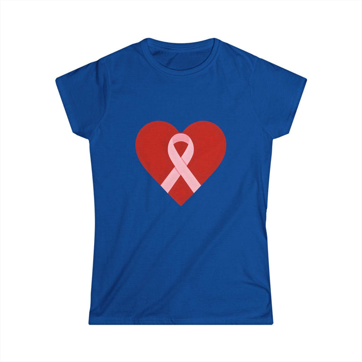 Pink Ribbon Heart Tee for Survivors T-Shirt - Gutsy Garb