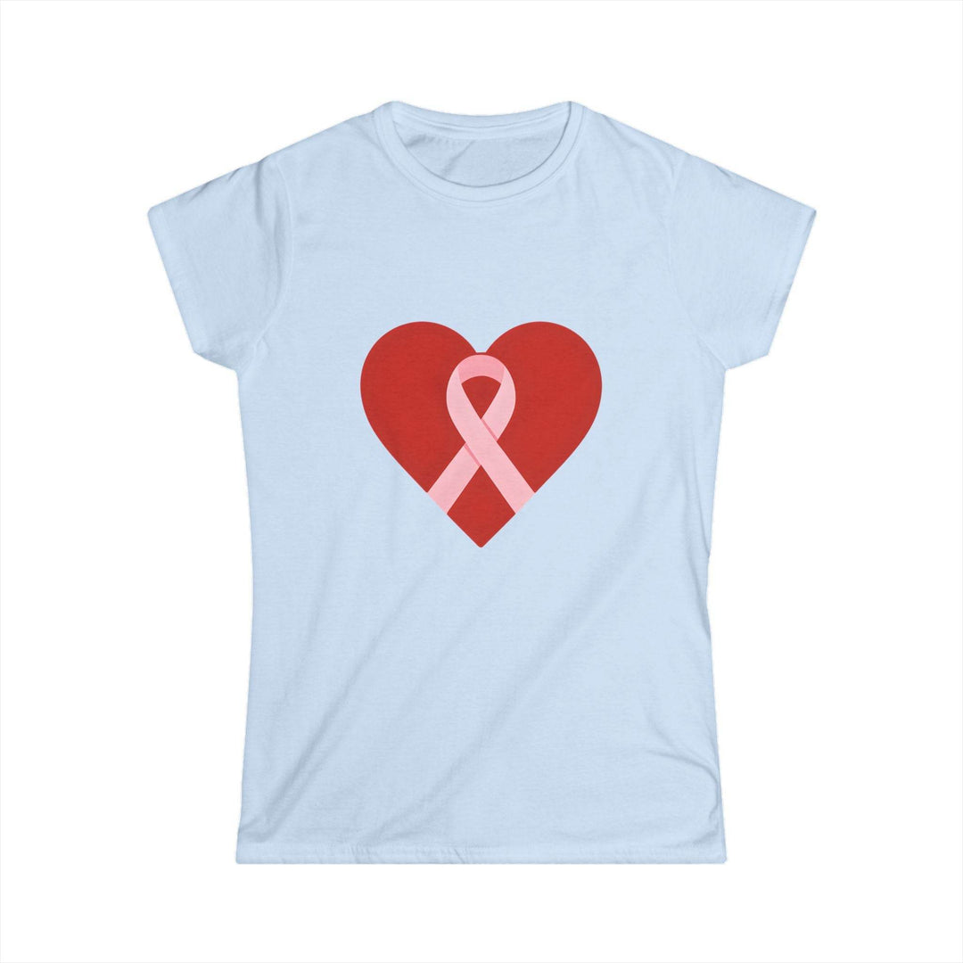 Pink Ribbon Heart Tee for Survivors T-Shirt - Gutsy Garb