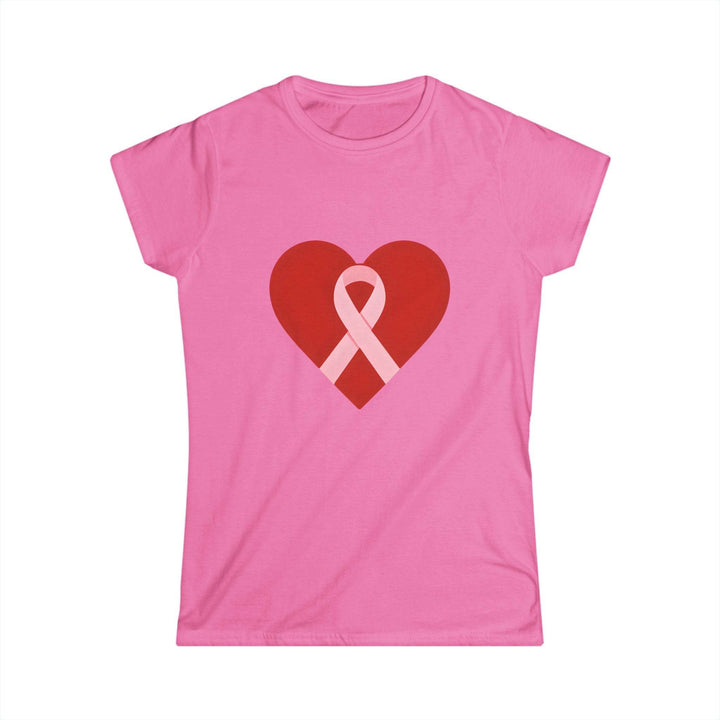 Pink Ribbon Heart Tee for Survivors T-Shirt - Gutsy Garb