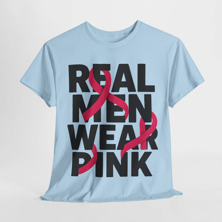Pink Ribbon Support Men's Apparel T-Shirt - Gutsy Garb