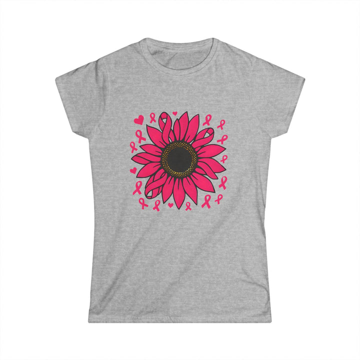 Pink Sunflower Cancer Shirt - Awareness Tee - Gutsy Garb