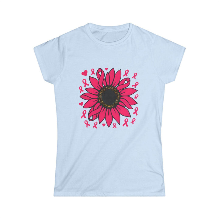 Pink Sunflower Cancer Shirt - Awareness Tee - Gutsy Garb