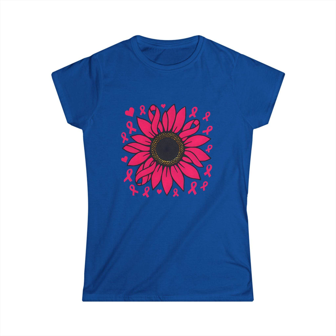 Pink Sunflower Cancer Shirt - Awareness Tee - Gutsy Garb