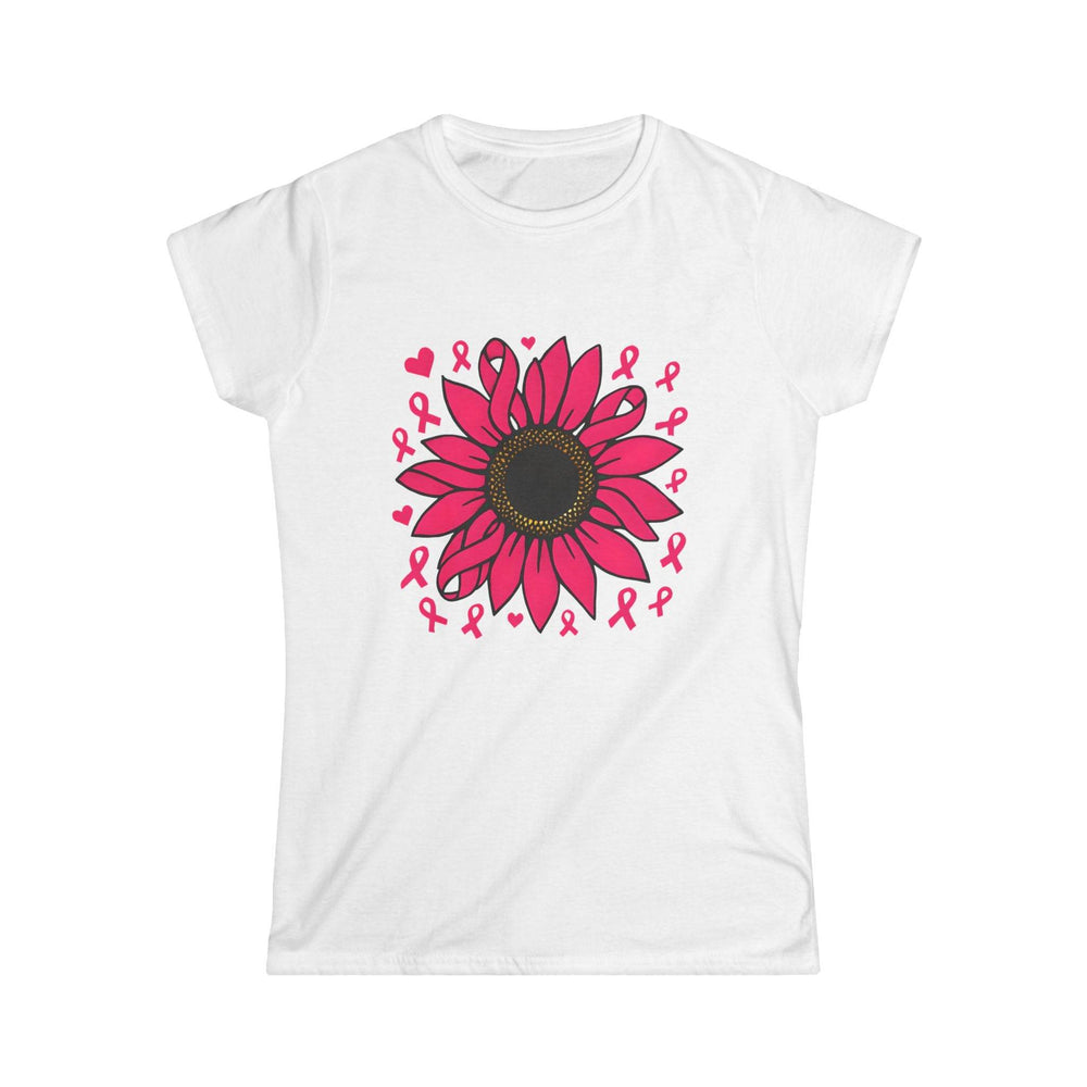 Pink Sunflower Cancer Shirt - Awareness Tee - Gutsy Garb