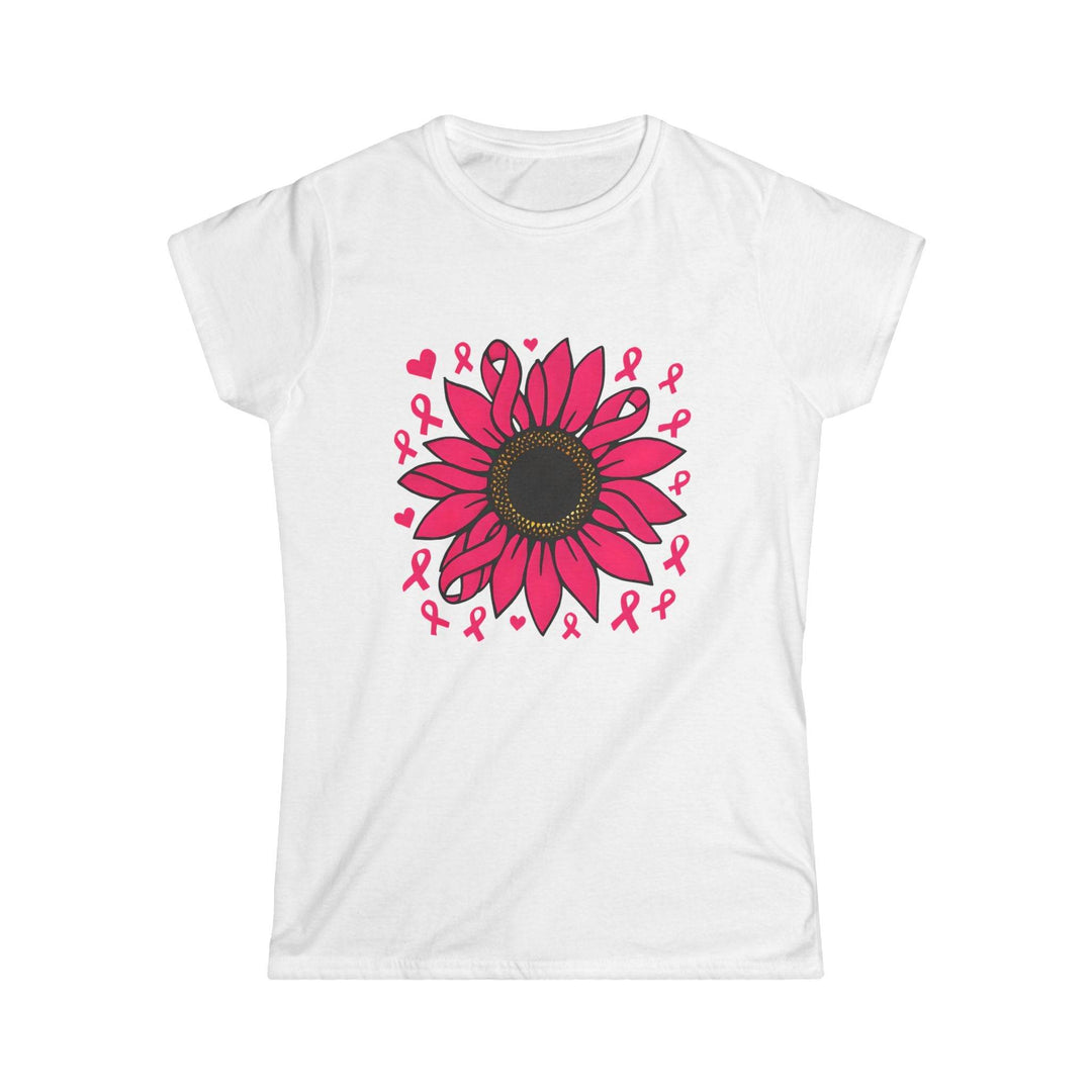 Pink Sunflower Cancer Shirt - Awareness Tee - Gutsy Garb