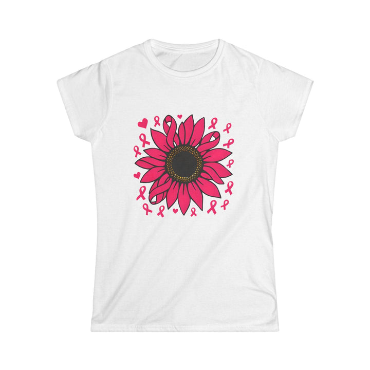 Pink Sunflower Cancer Shirt - Awareness Tee - Gutsy Garb
