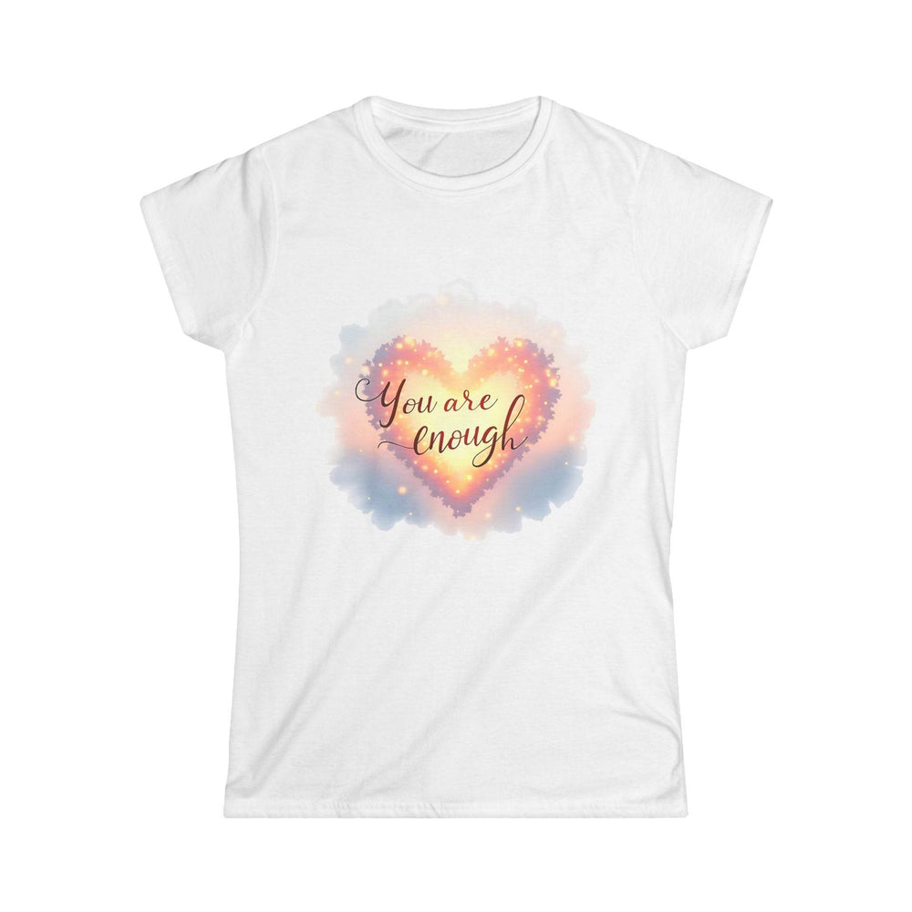 Positive Affirmation T-Shirt for Women - You Are Enough - Gutsy Garb