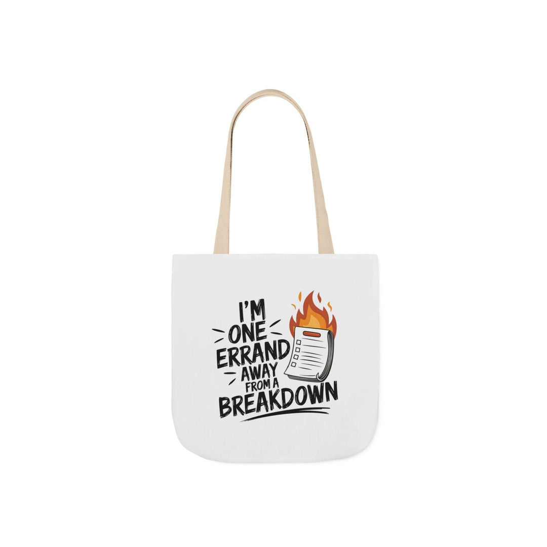 One Errand from Chaos Tote - Colorful Straps - Gutsy Garb