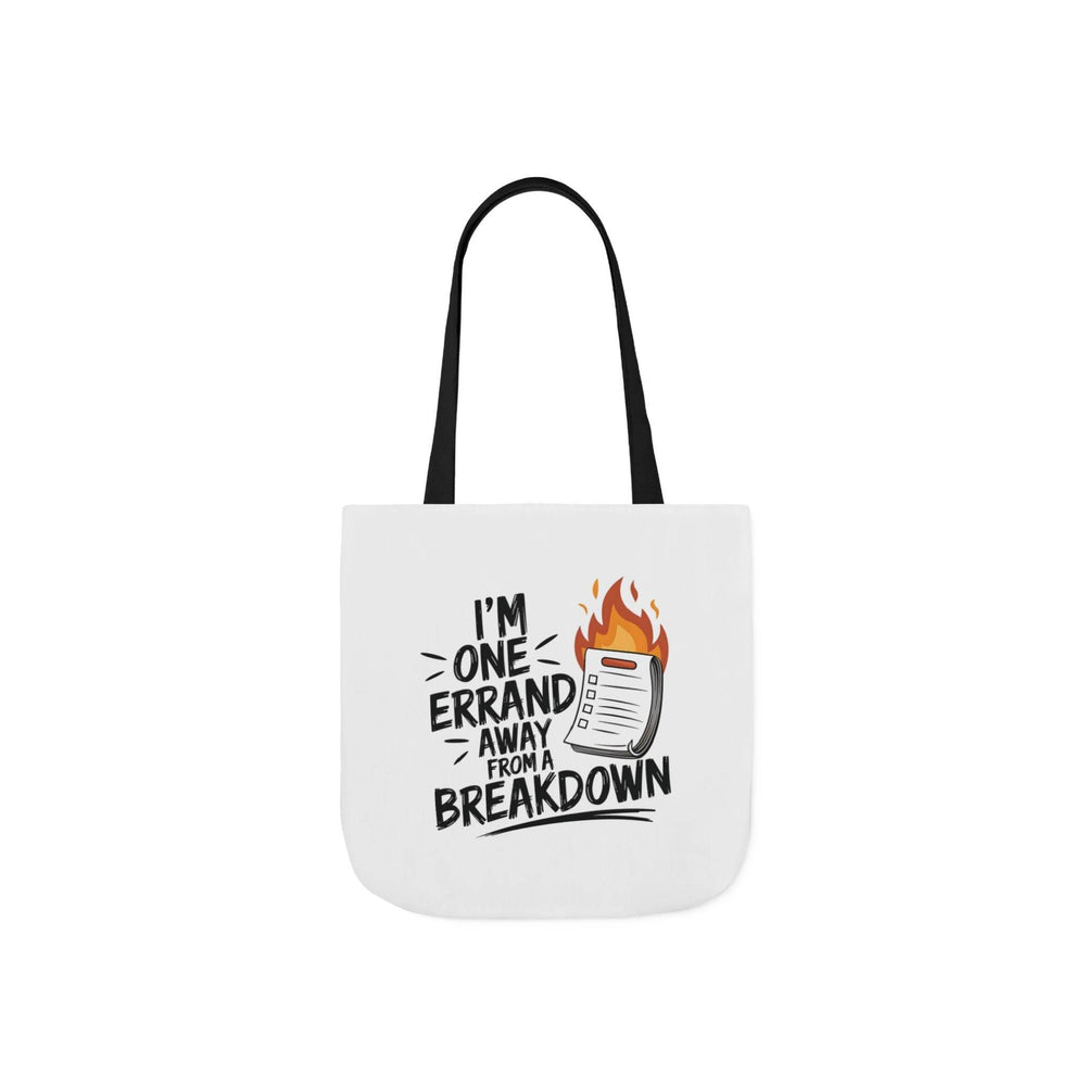 One Errand from Chaos Tote - Colorful Straps - Gutsy Garb