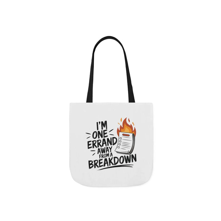 One Errand from Chaos Tote - Colorful Straps - Gutsy Garb