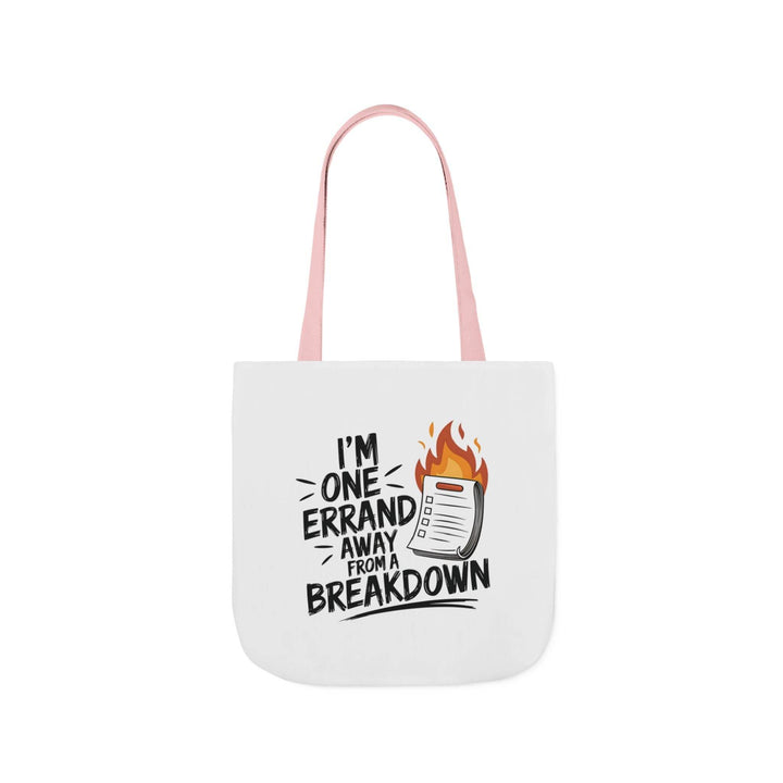 One Errand from Chaos Tote - Colorful Straps - Gutsy Garb