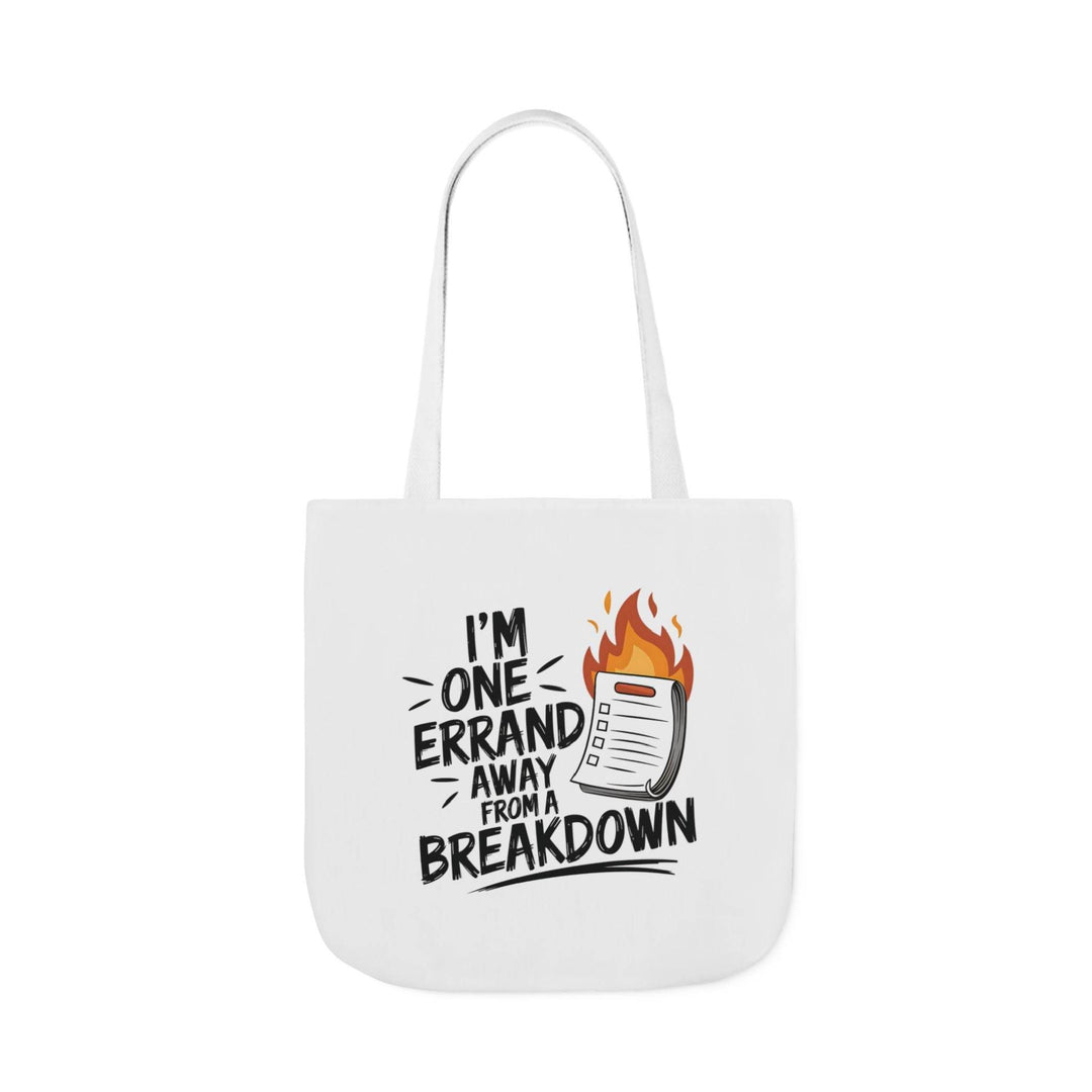 One Errand from Chaos Tote - Colorful Straps - Gutsy Garb