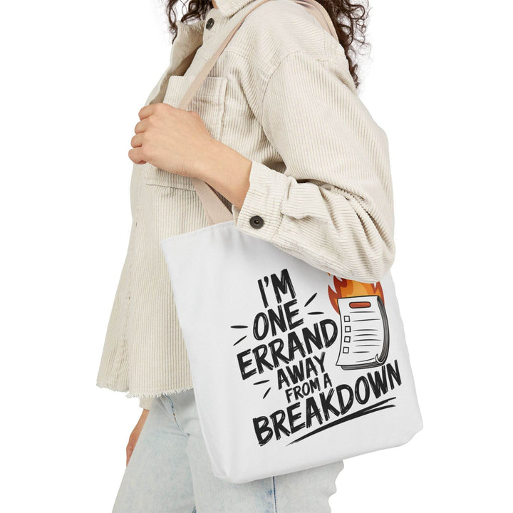 One Errand from Chaos Tote - Colorful Straps - Gutsy Garb