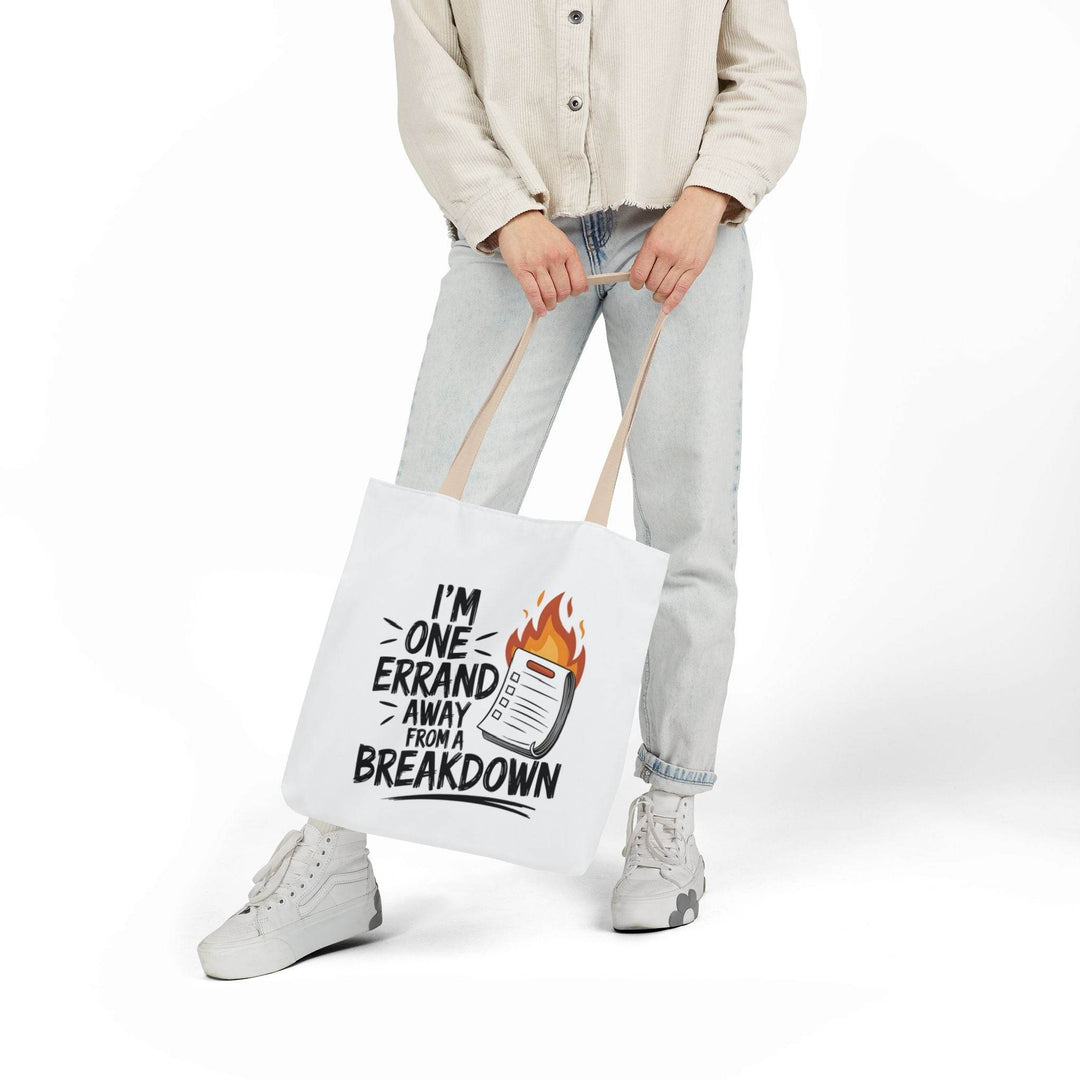 One Errand from Chaos Tote - Colorful Straps - Gutsy Garb
