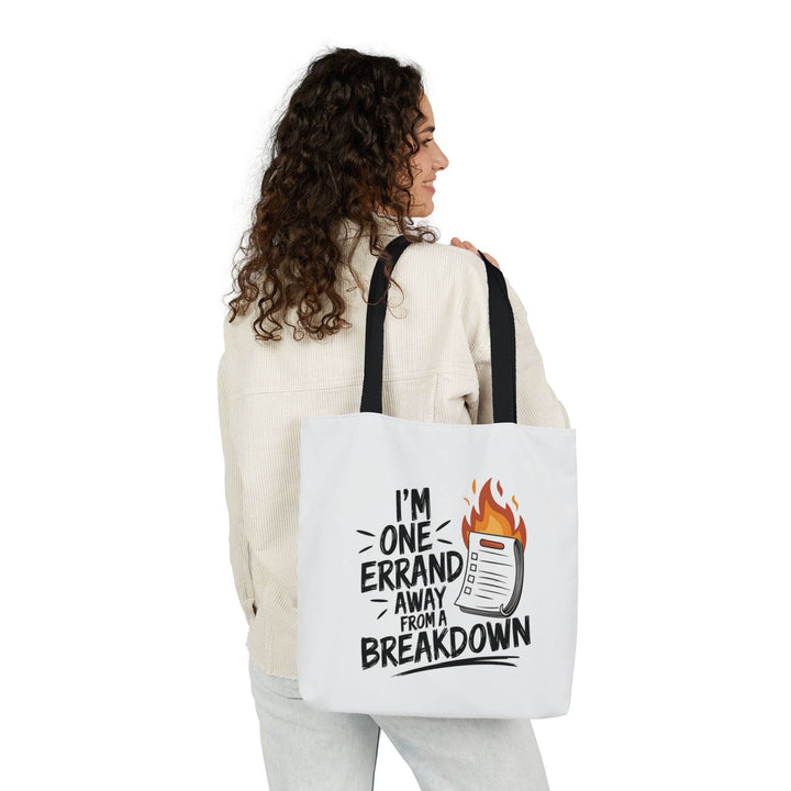 One Errand from Chaos Tote - Colorful Straps - Gutsy Garb