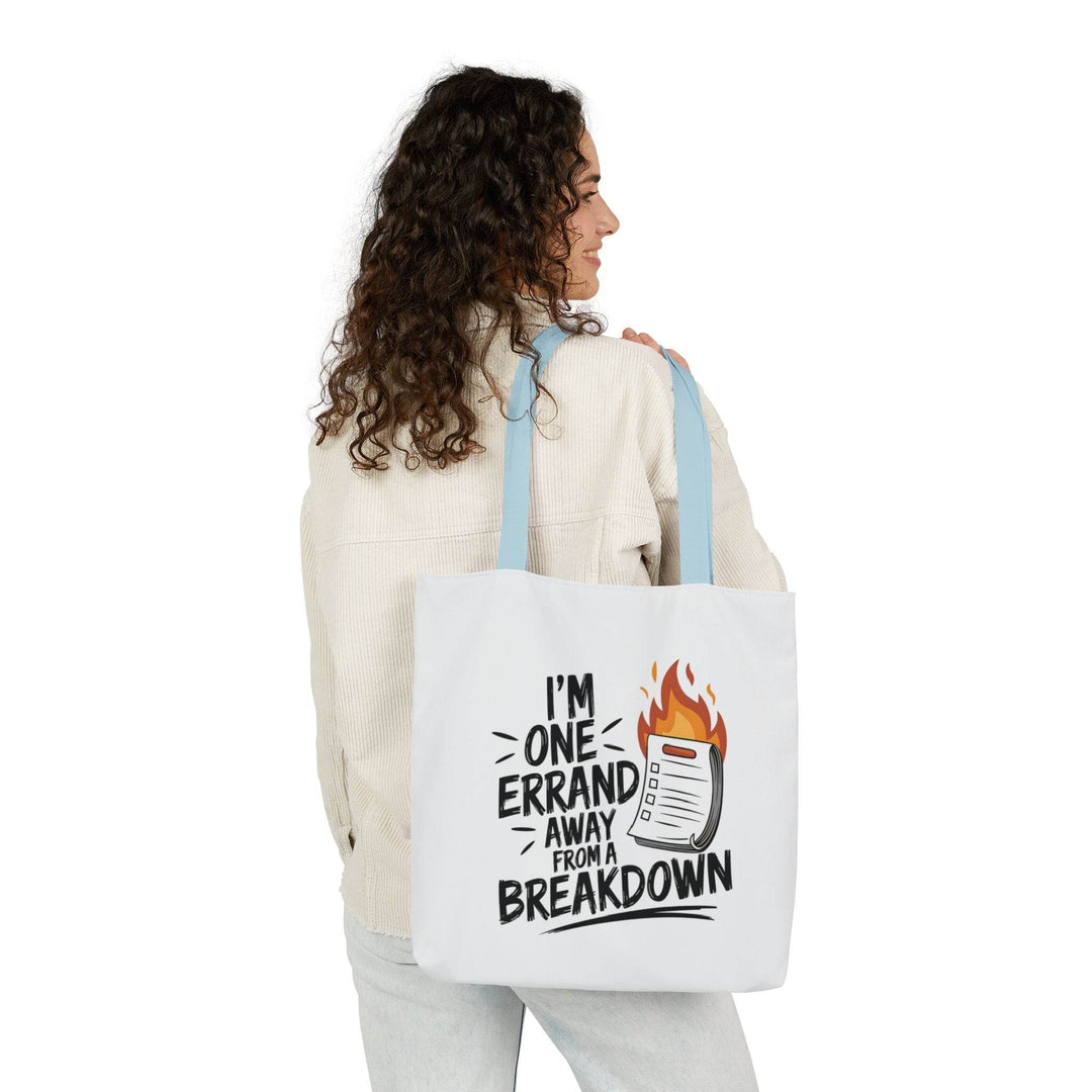 One Errand from Chaos Tote - Colorful Straps - Gutsy Garb